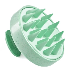 Szczotka do masażu głowy zielona