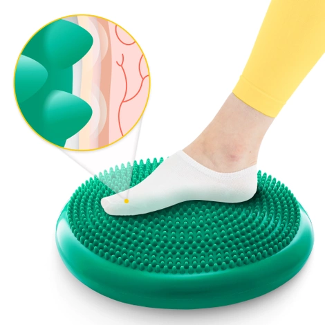 Poduszka sensomotoryczna PRO+ 33cm zielona