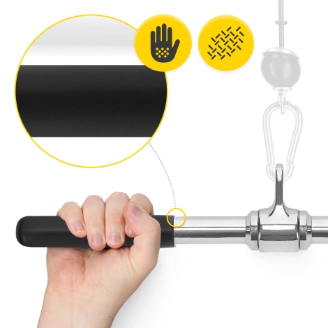 Uchwyt do wyciągu prosty obrotowy 50 cm