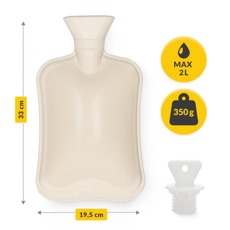 Termofor gumowy ogrzewacz 2 litry