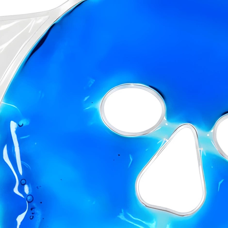 Wielorazowa maska żelowa na twarz ciepło-zimno