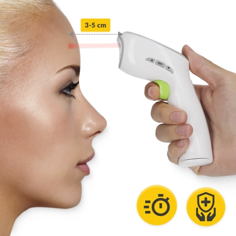 Termometr bezdotykowy na podczerwień MED+