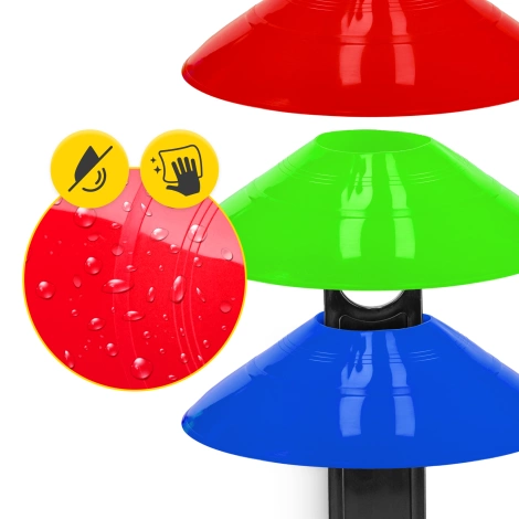 Pachołki treningowe elastyczne 50 szt.