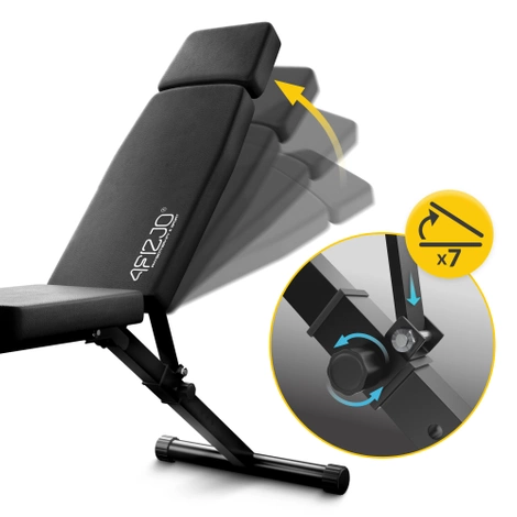 Ławeczka treningowa regulowana do ćwiczeń PRO