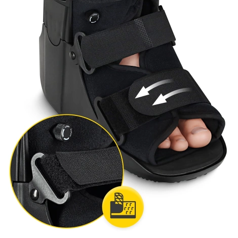 But ortopedyczny pneumatyczny MED - rozmiar S