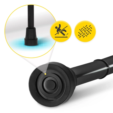 Składana laska z drewnianą rączką