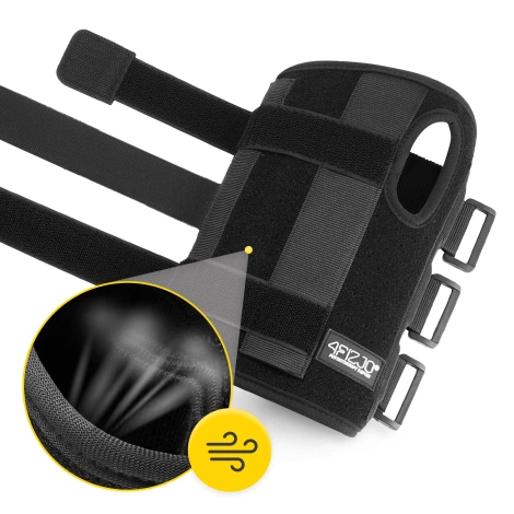 Orteza na prawy nadgarstek ze sztywną szyną