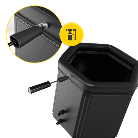 Przenośna wanna do morsowania i regeneracji PRO z systemem chłodzenia