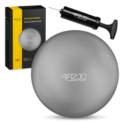 Piłka do pilatesu i rehabilitacji 22 cm szara