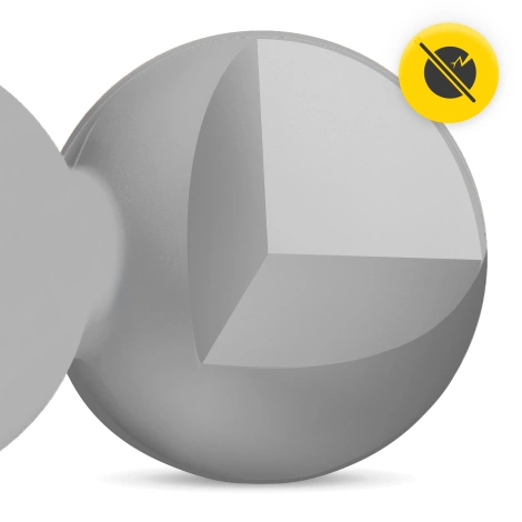 Podwójna piłka do masażu DOUBLE BALL szara