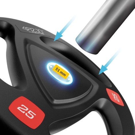 Obciążenie olimpijskie 25 kg