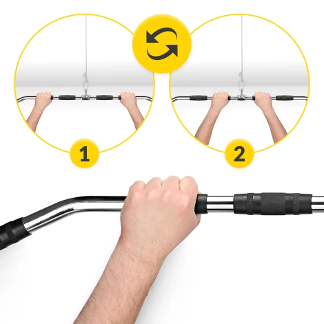 Długi drążek do wyciągu obrotowy