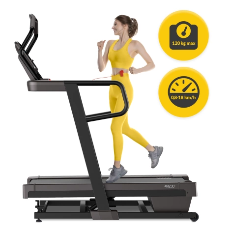 Elektryczna bieżnia domowa regulowana CLIMB S