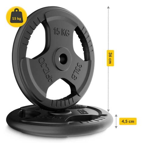 Obciążenie żeliwne 2 x 15 kg