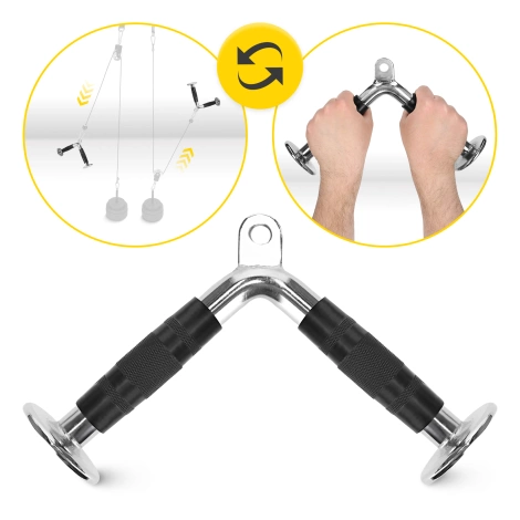 Uchwyt do wyciągu w kształcie V