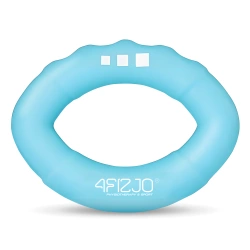 Silikonowy ściskacz do treningu dłoni niebieski