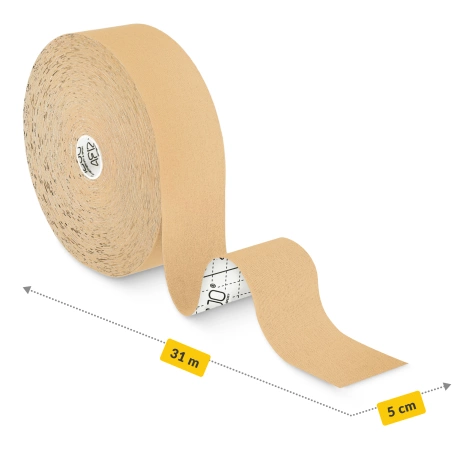 Taśma do kinesiotapingu 5 cm x 31 m