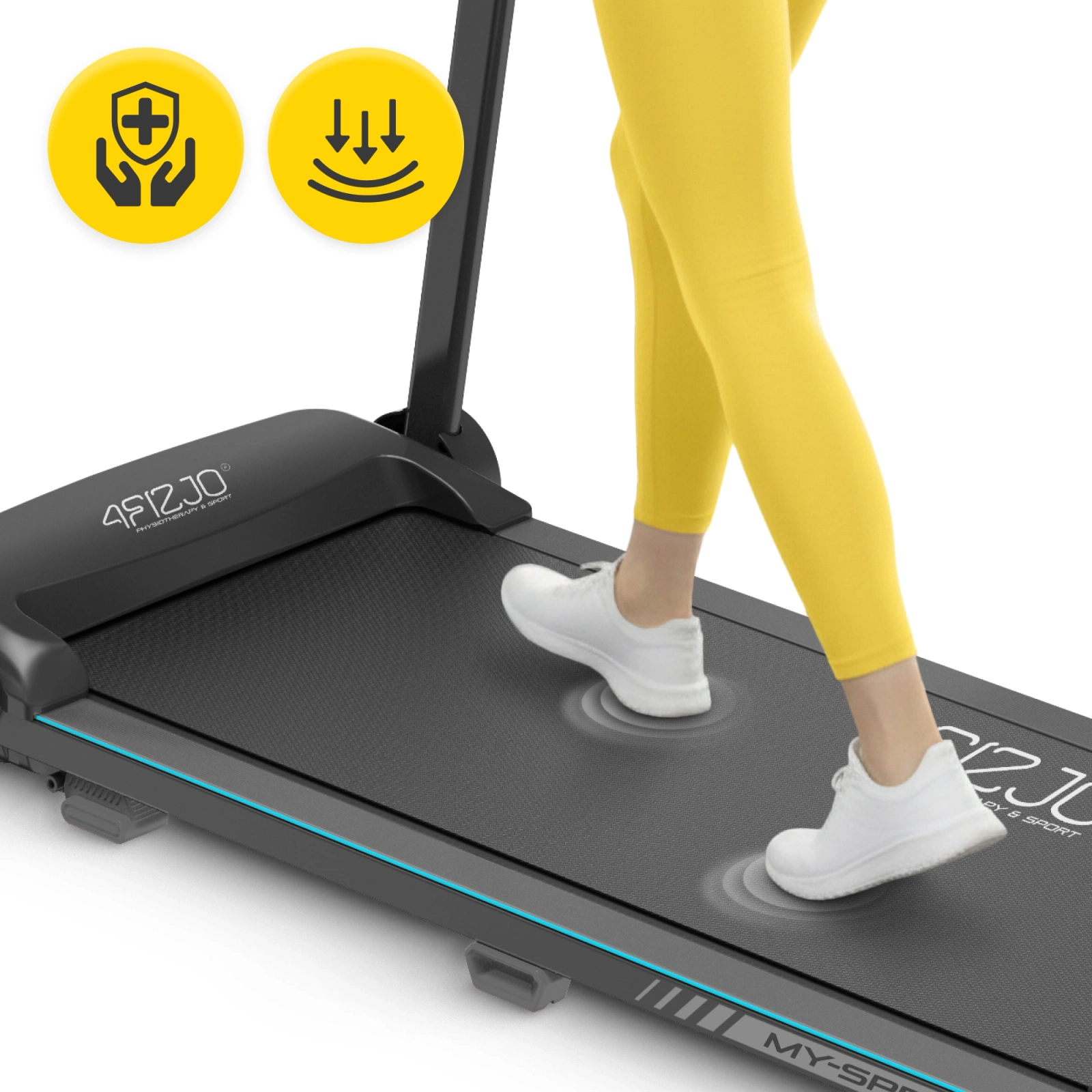 Elektryczna bieżnia domowa składana MY-SPEED