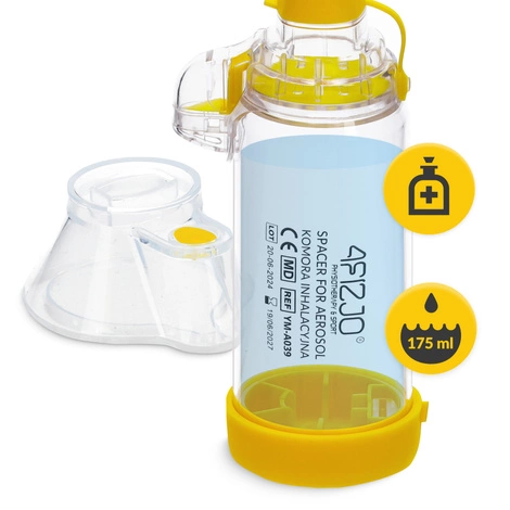 Komora do inhalowania żółta