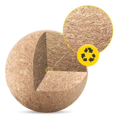 Piłeczka do masażu korkowa 6,5 cm