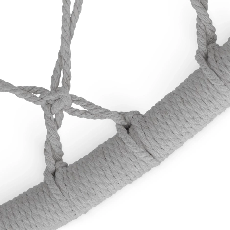 Huśtawka ogrodowa BOHO szara