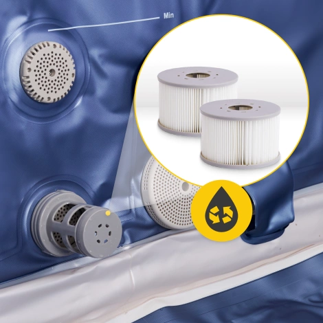 Spa ogrodowe MSpa SAPPHIRE WIFI 6 os.