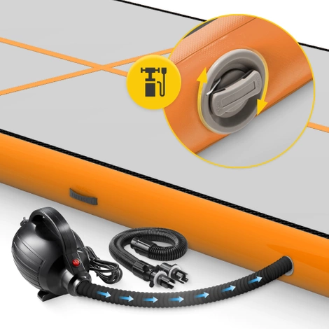 Ścieżka akrobatyczna AIR MAT 5 x 2 x 0,2 m z pompką