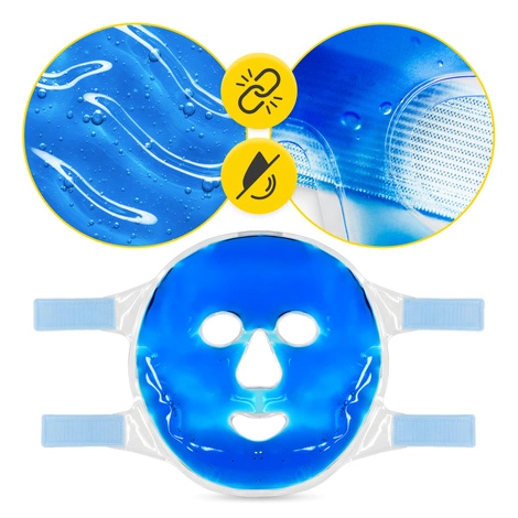 Wielorazowa maska żelowa na twarz ciepło-zimno