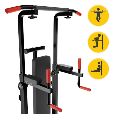 Poręcz wielofunkcyjna drążek z ławeczką PRO+