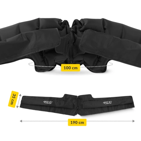 Podwójne rękawy do drenażu limfatycznego C8