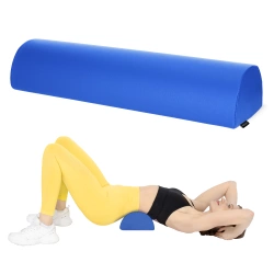 Półwałek rehabilitacyjny do masażu niebieski