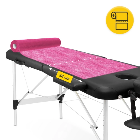 Podkład medyczny w rolce MED 60 cm x 50 m różowy