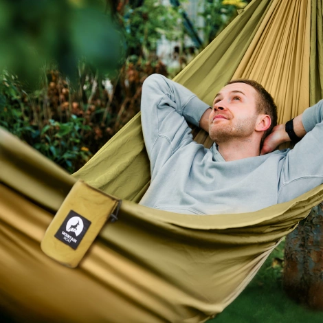 Hamak turystyczny jednoosobowy z moskitierą Mountain Goat