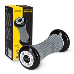 Wałek do masażu z wypustkami SPIKE ROLLER szary