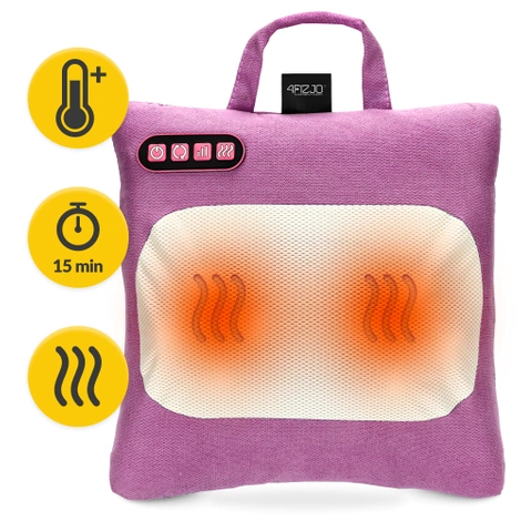 Poduszka masująca podgrzewana LITE różowa