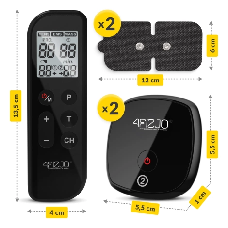 Elektrostymulator mięśni EVO 3w1