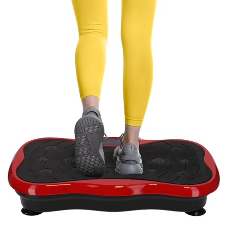 Platforma wibracyjna do ćwiczeń ULTRA+ czerwona