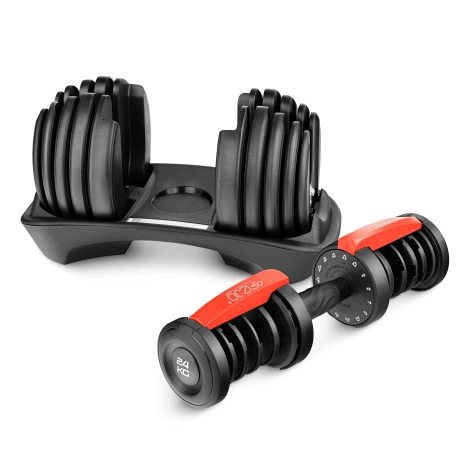 Hantel regulowany do ćwiczeń PRO 24 kg