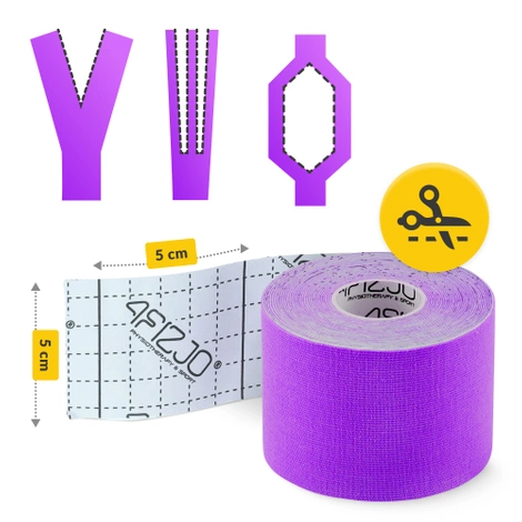 Taśma do kinesiotapingu 5 cm x 5 m