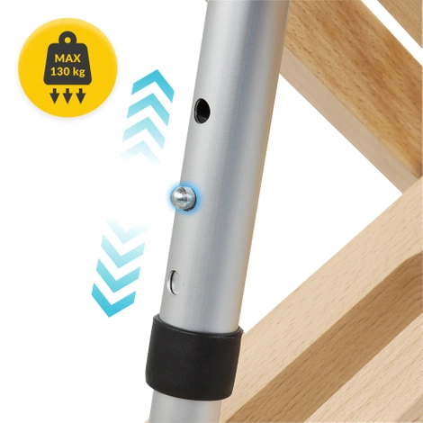 Klękosiad klęcznik do pracy PURE beżowy