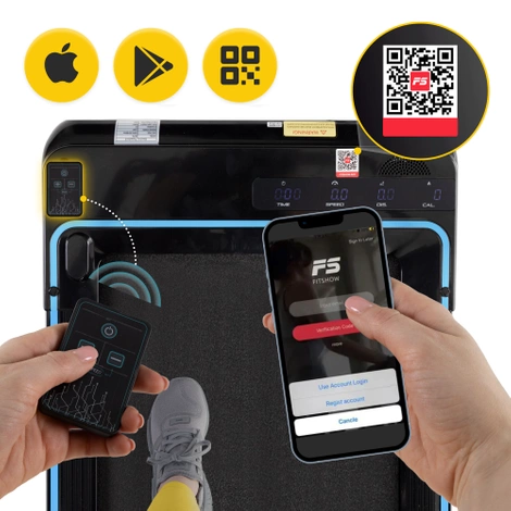 Elektryczna bieżnia domowa pod biurko TM SPEED