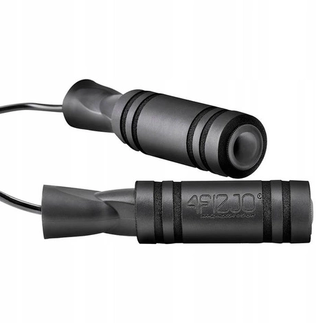 Skakanka z antypoślizgowymi uchwytami BASIC czarna