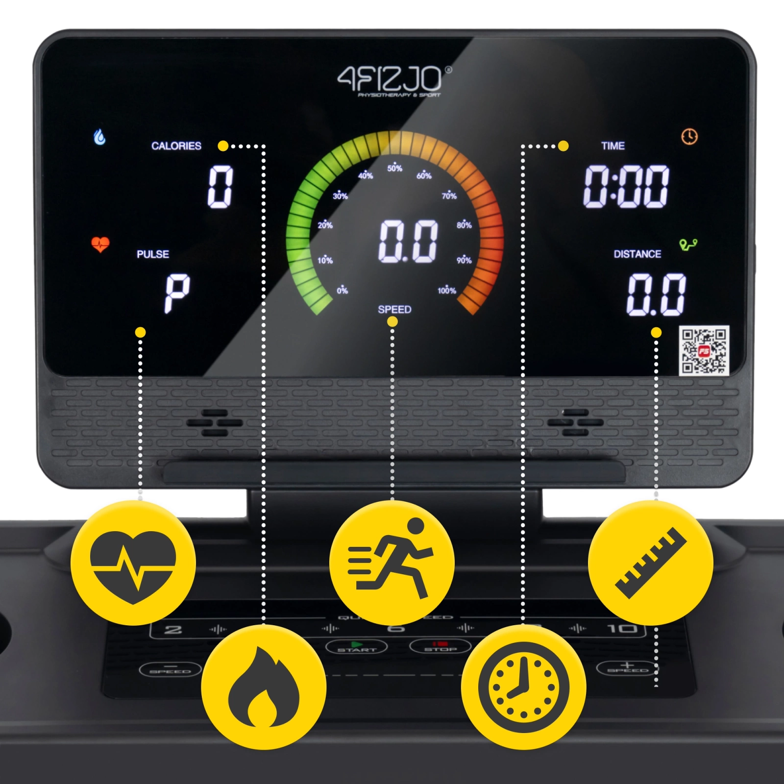 Elektryczna bieżnia domowa składana SENSO