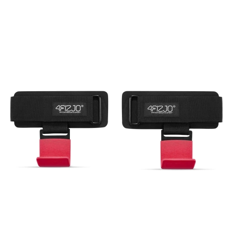 Haki treningowe uchwyty do podciągania czerwone