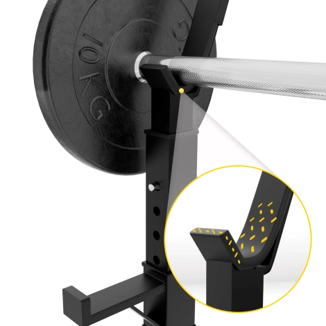 Stojaki regulowane na sztangę