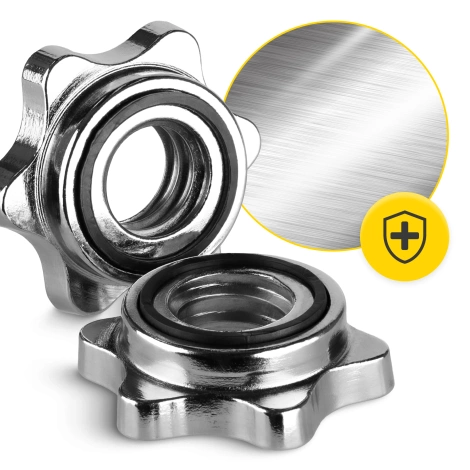 Zaciski śrubowe metalowe na gryf 25 mm 2 szt.