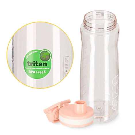 Butelka sportowa na wodę 850 ml różowa