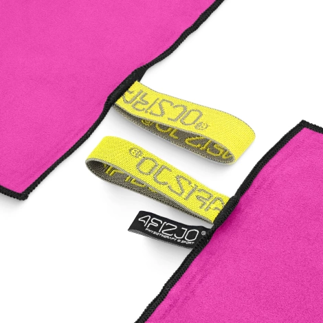 Ręcznik szybkoschnący z mikrofibry 180 x 100 cm różowy