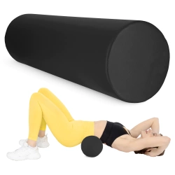 Wałek rehabilitacyjny kształtka do masażu 100 x 30 cm czarna