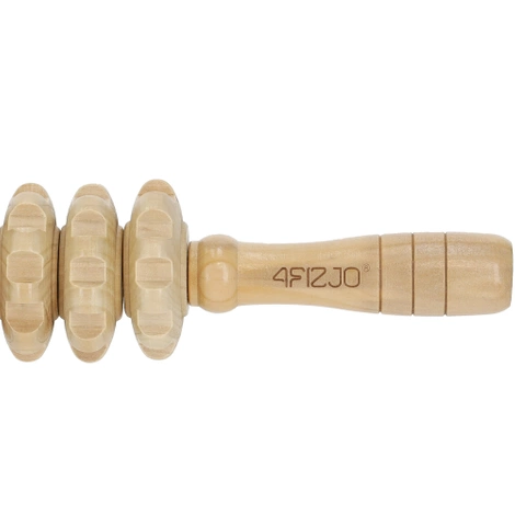 Drewniany wałek do masażu ciała duży